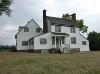 North side of house; Quarles' addition